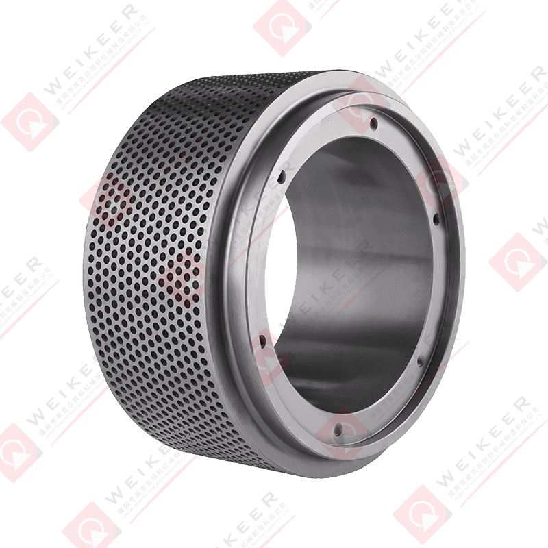 Pelletroller van gelegeerd staal met kuiltjes