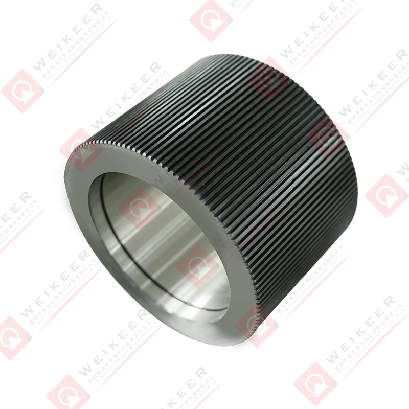 Pelletrol van gegolfd gelegeerd staal met open uiteinde